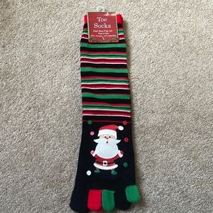 Christmas Toe socks